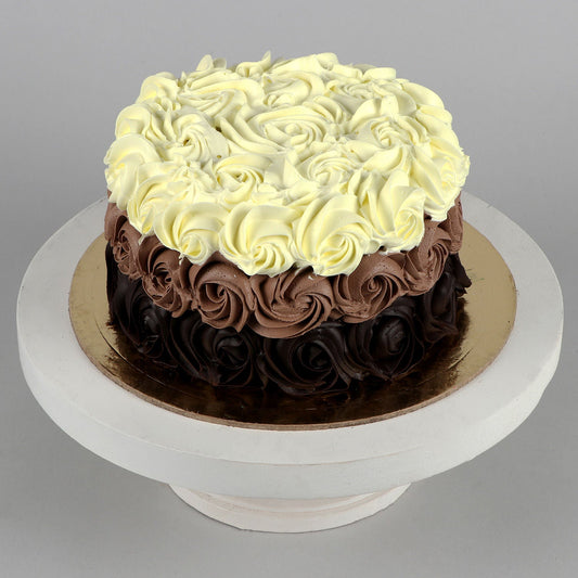 Flowery Bunch Truffle Cream Cake