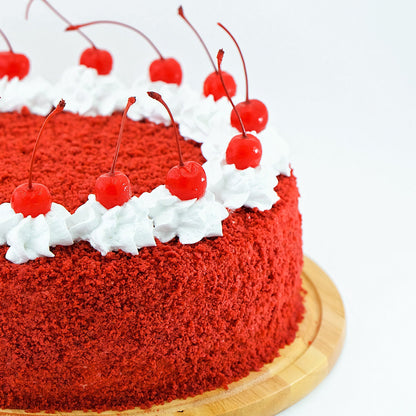 Fresh Red Velvet Cream Cake