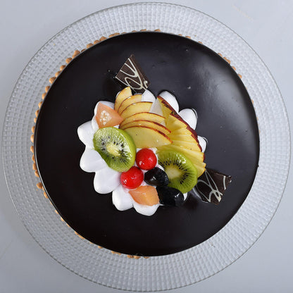 Fruit Chocolate Cake