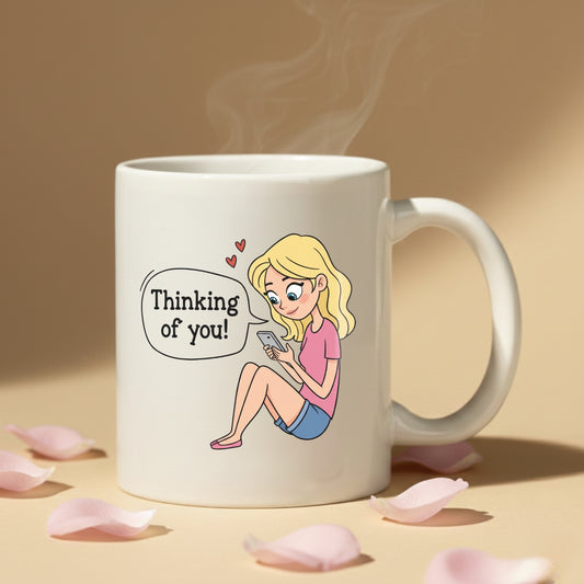 Romantic His & Her Coffee Mug Set
