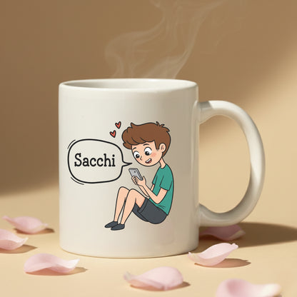 Romantic His & Her Coffee Mug Set