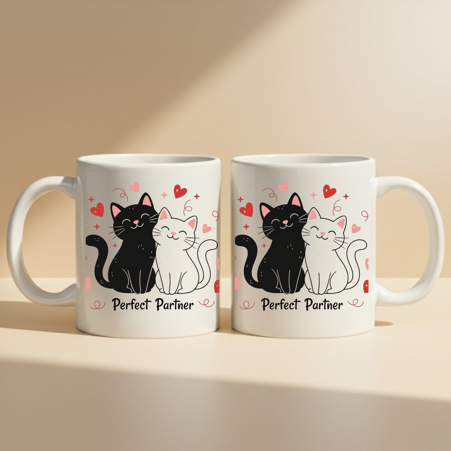 Romantic Printed Couple Mug