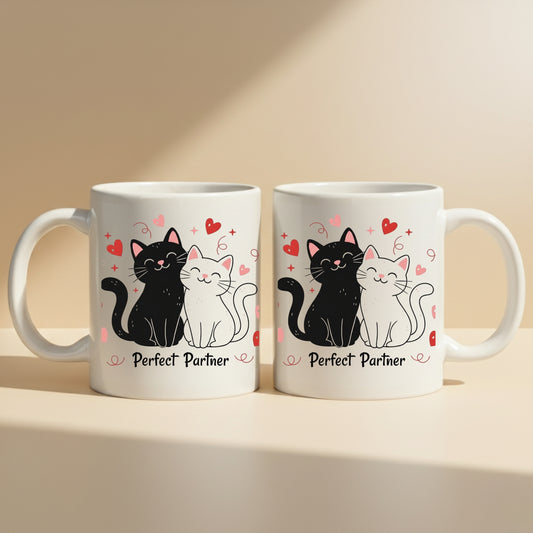 Romantic Printed Couple Mug