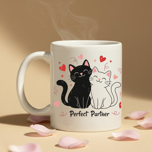 Romantic Printed Couple Mug