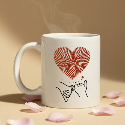 Matching Romantic Couple Mugs Set