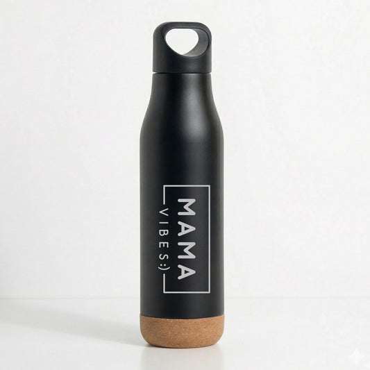 MAMA Vibes Printed Stainless Steel Water Bottle For Mother