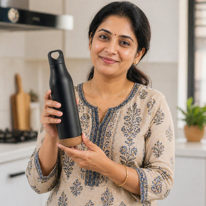 MAMA Vibes Printed Stainless Steel Water Bottle For Mother