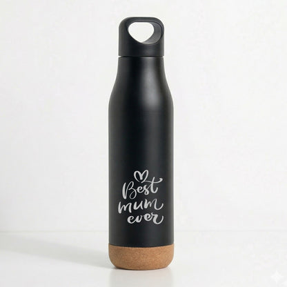Best MOM Ever Printed Stainless Steel Water Bottle For Mother
