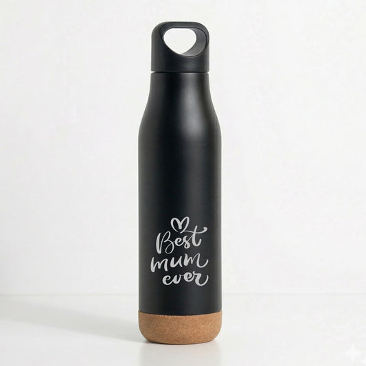 Best MOM Ever Printed Stainless Steel Water Bottle For Mother