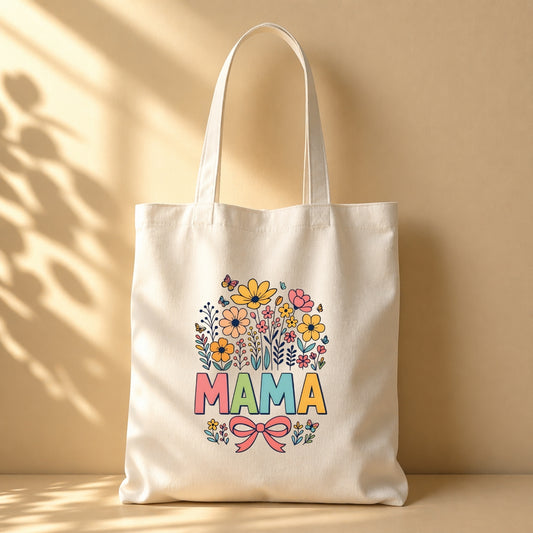 Poly Cotton Tote Bag for Mom
