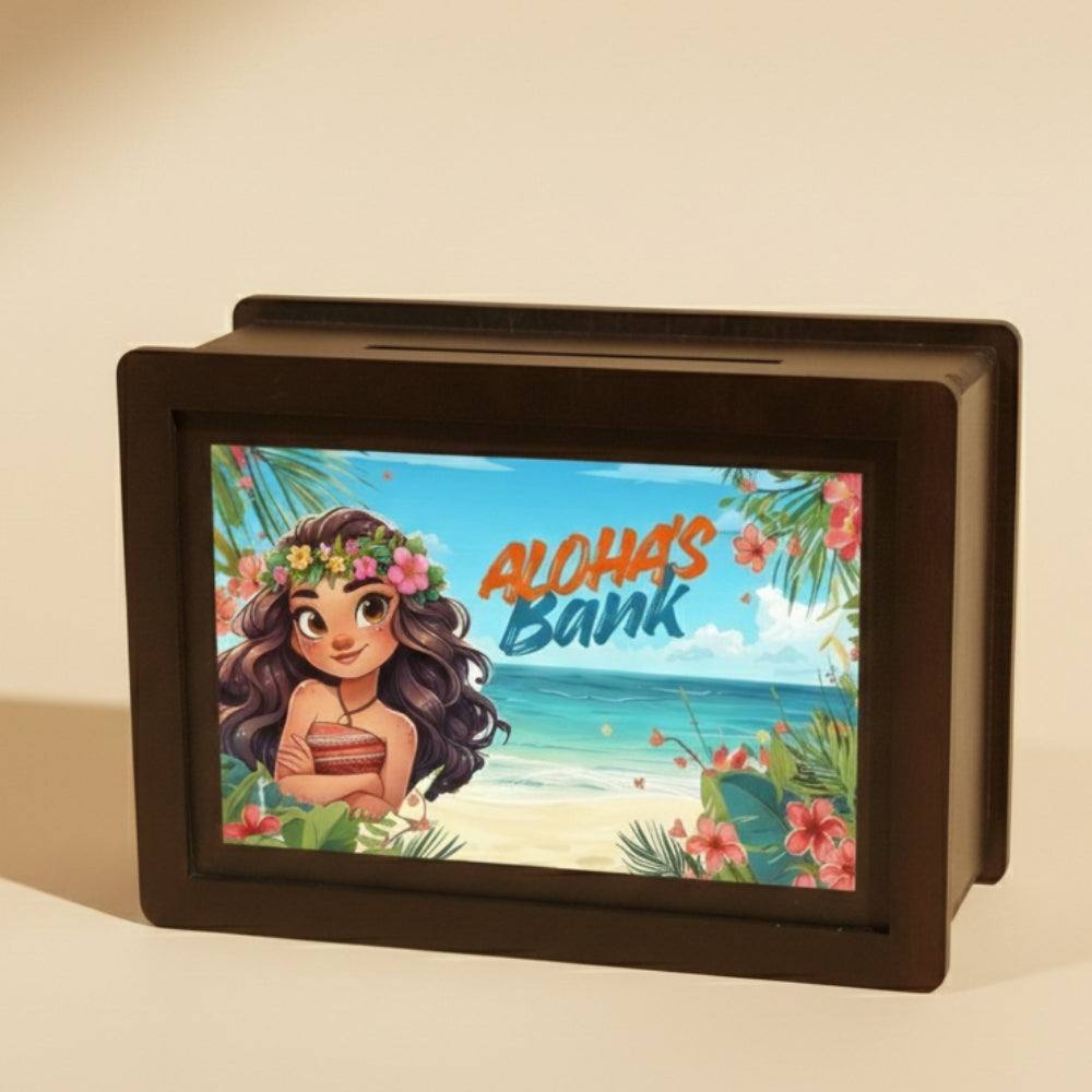 Moana Theme Piggy Bank