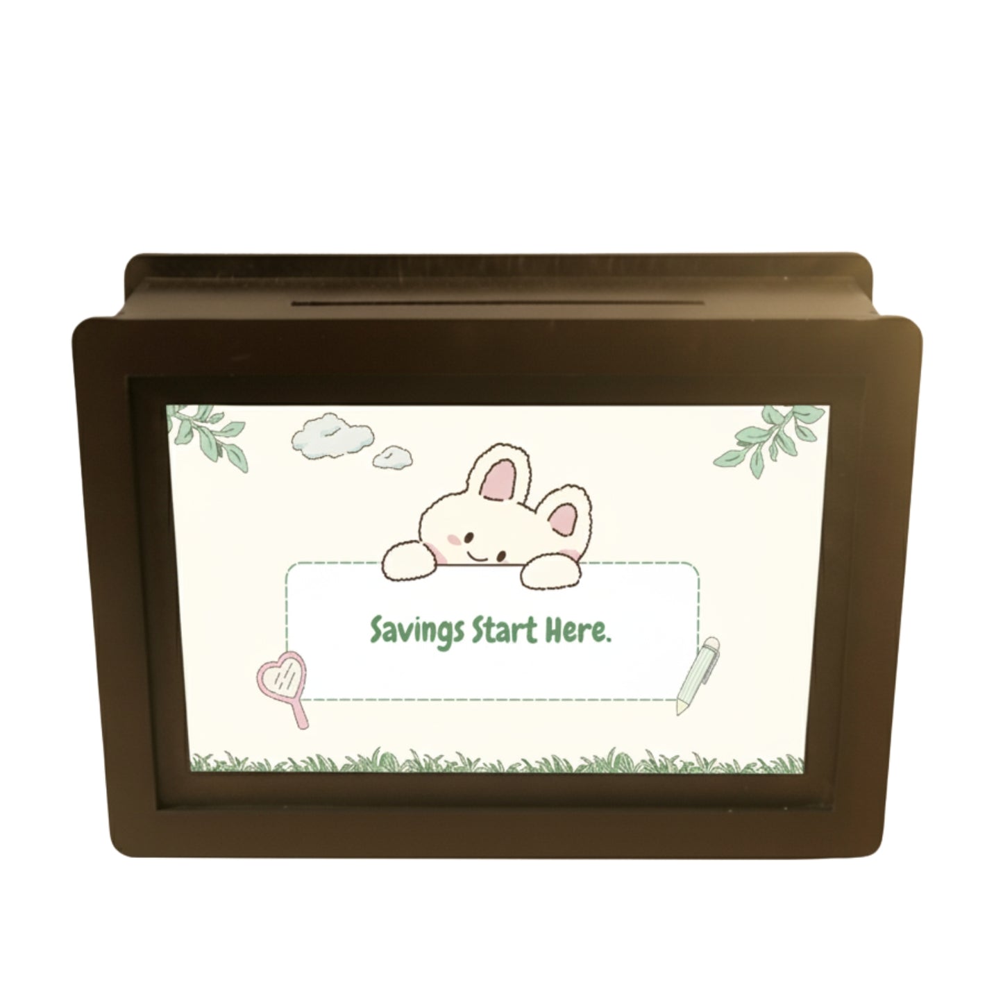 Cute Bunny Gullak Printed Piggy Bank