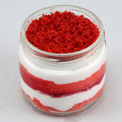 Love Red Velvet Cream Cake Jar