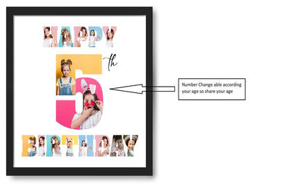 Happy Birthday Keepsake Frame