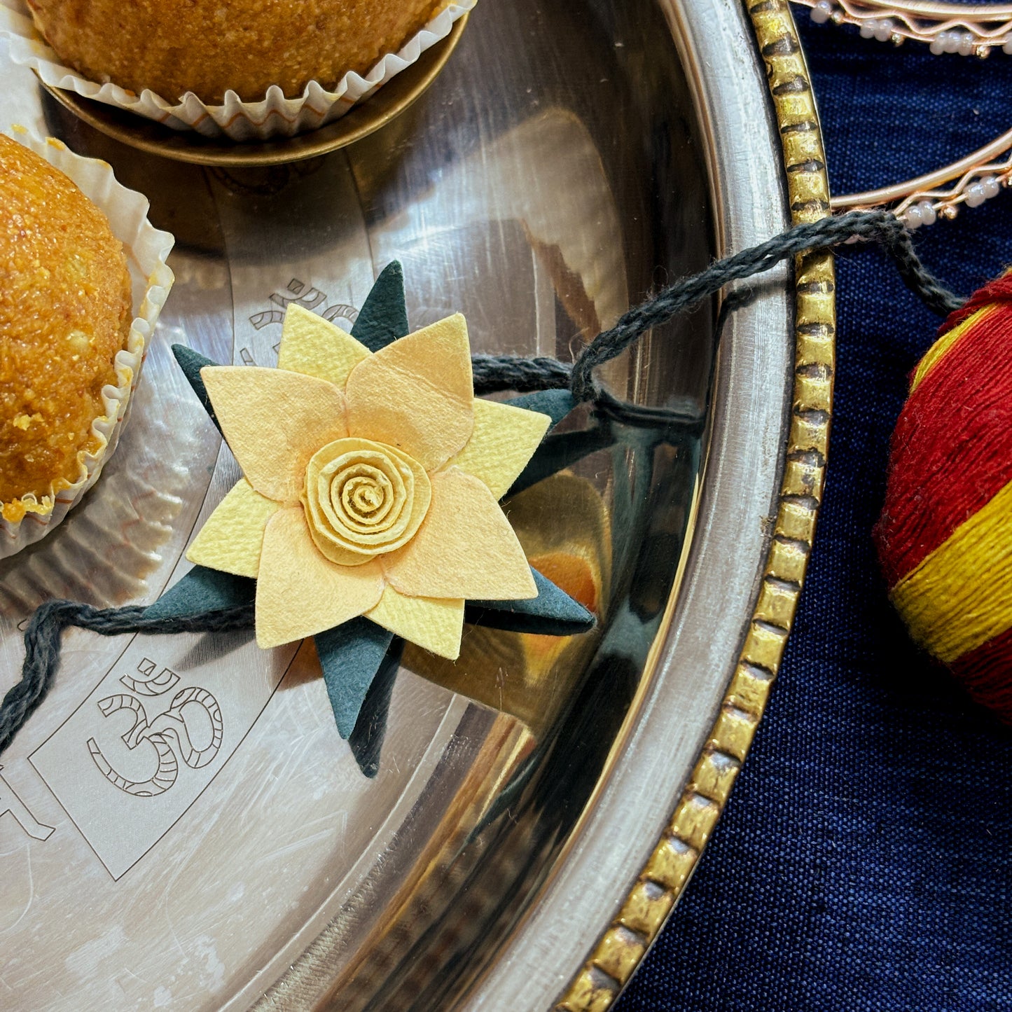 Yellow Jasmine Plantable Rakhi