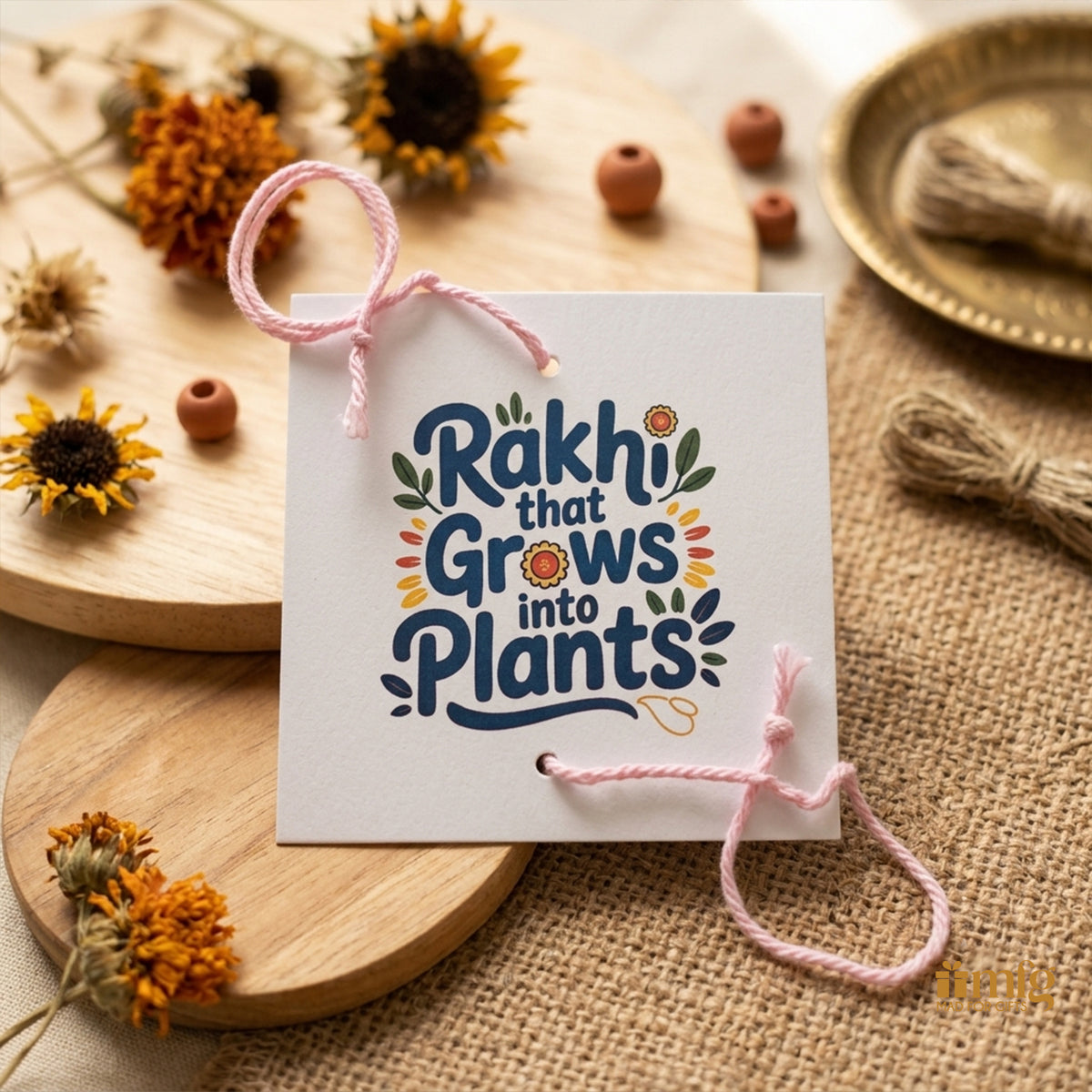 Happy Rakshabandhan Pop-Up Rakhi Card Gift Set