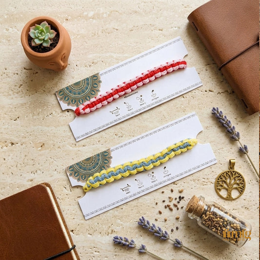 Plantable Sacred Thread Rakhi Combo