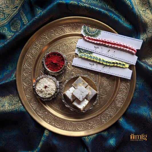 Plantable Sacred Thread Rakhi Combo
