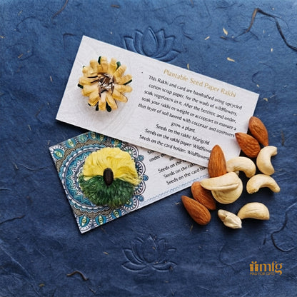 Sunflower & Bloom Seed Rakhi Combo