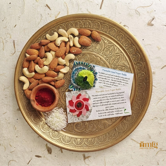 Bloom Together Seed Paper Rakhi Combo