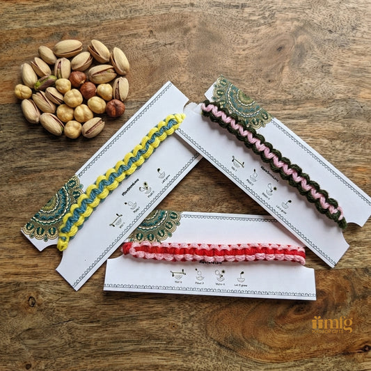 Nature's Knot Plantable Rakhi Set Of 3