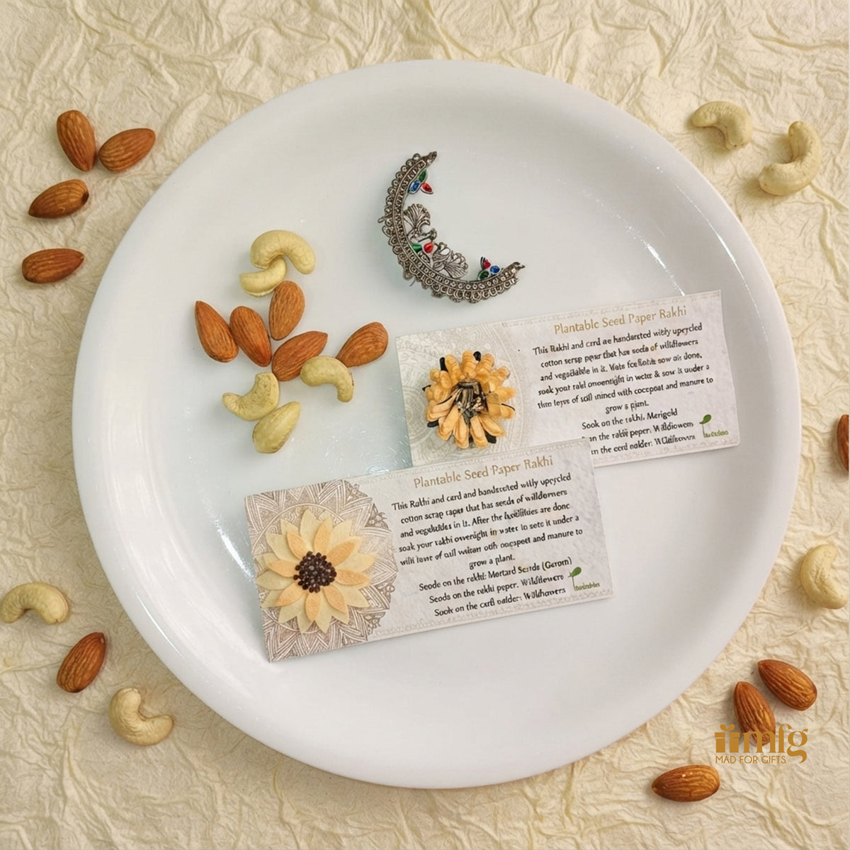 Plantable Eco Rakhi Gift Card Set Of 3