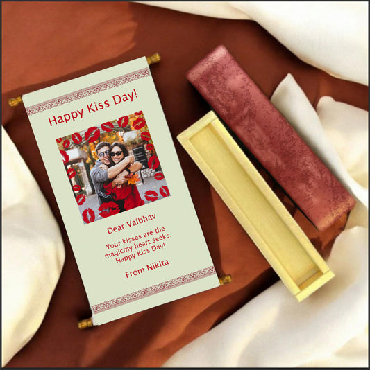 Kiss Day Scroll