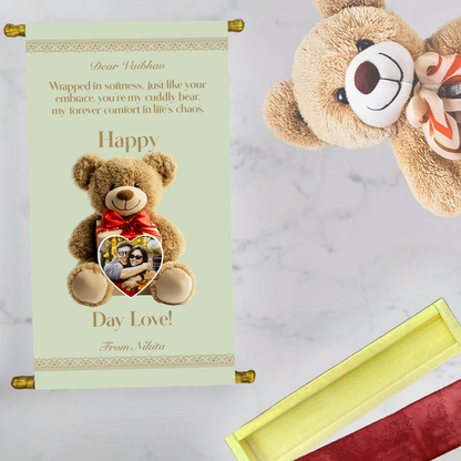 Teddy Day Scroll
