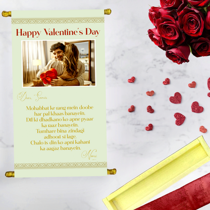 Celebration Of Love Scroll