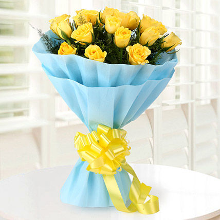 Yellow Roses Bouquet