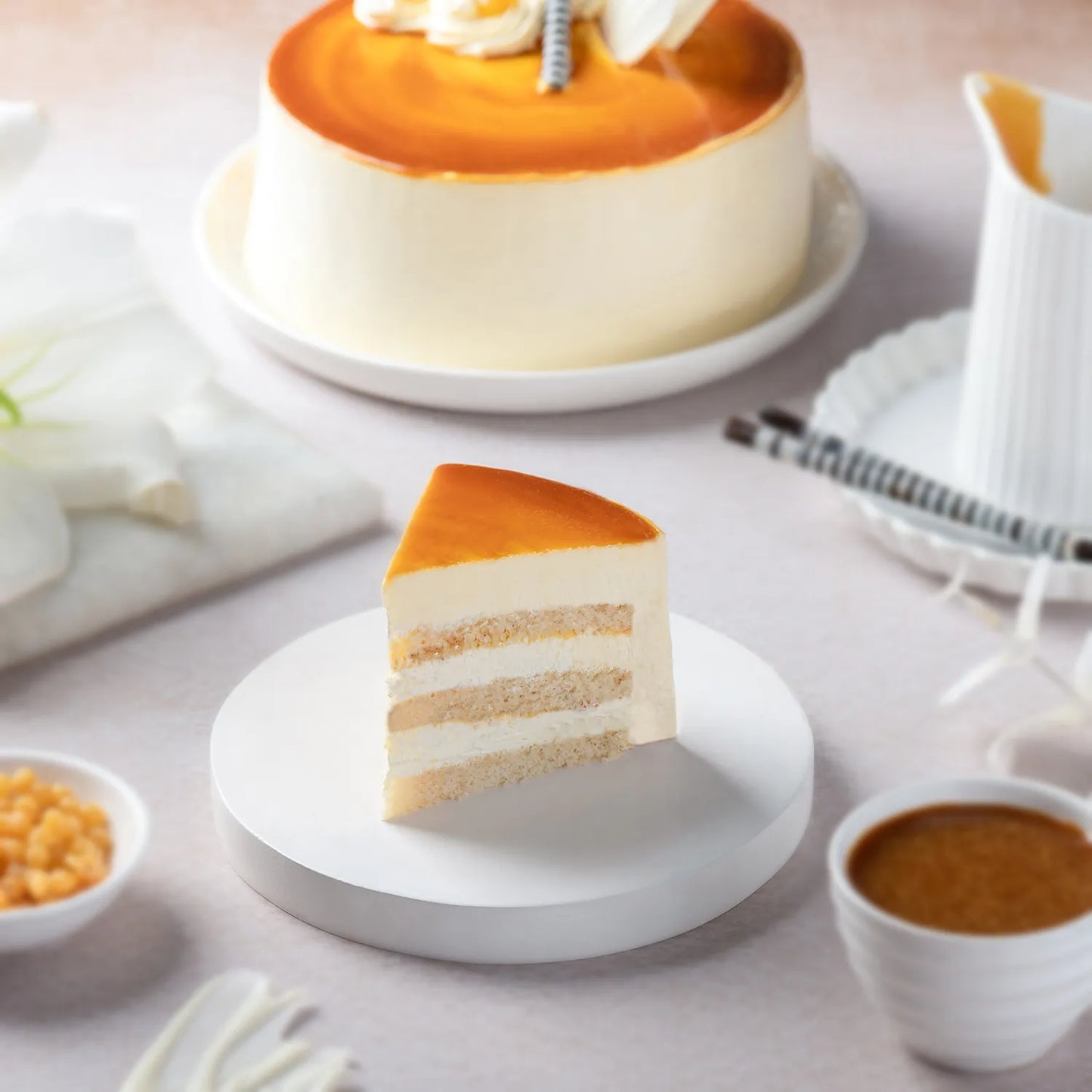 Creamy Butterscotch Cake