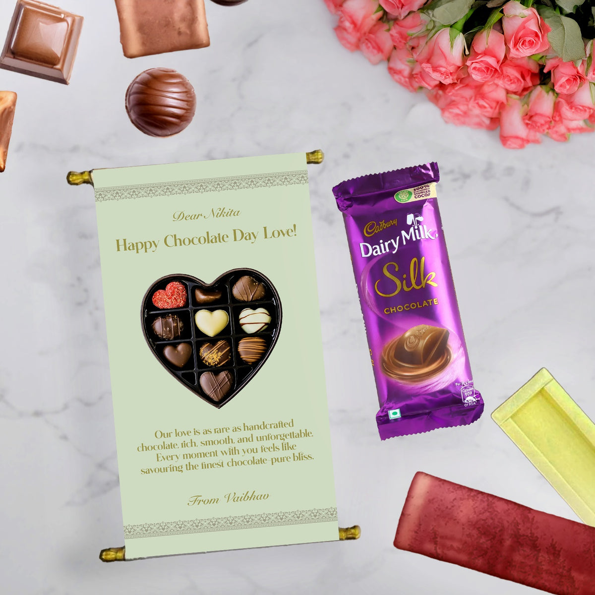 Chocolate Day Scroll