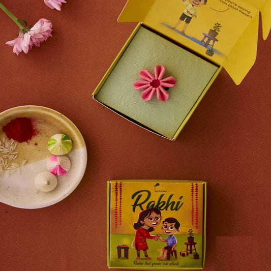 Daisy Delight Plantable Rakhi