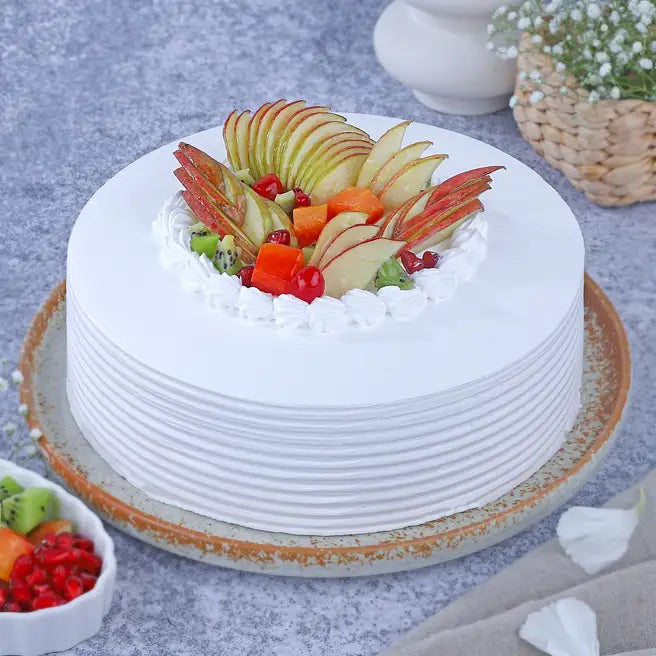 Exotic Fresh Fruit Cake