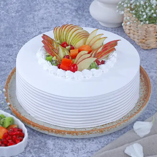Exotic Fresh Fruit Cake
