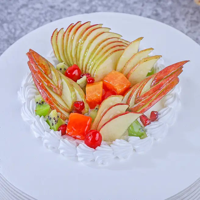 Exotic Fresh Fruit Cake