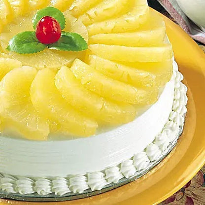 Fresh & Creamy Pineapple Cake