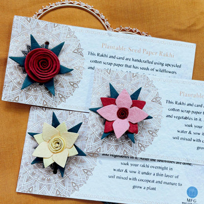 Grow With Love Plantable Rakhi Set of 6