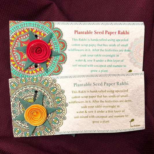 Grow With Love Plantable Rakhi Set