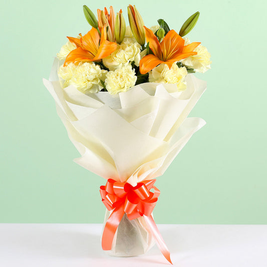 Mixed Lilies Bouquet