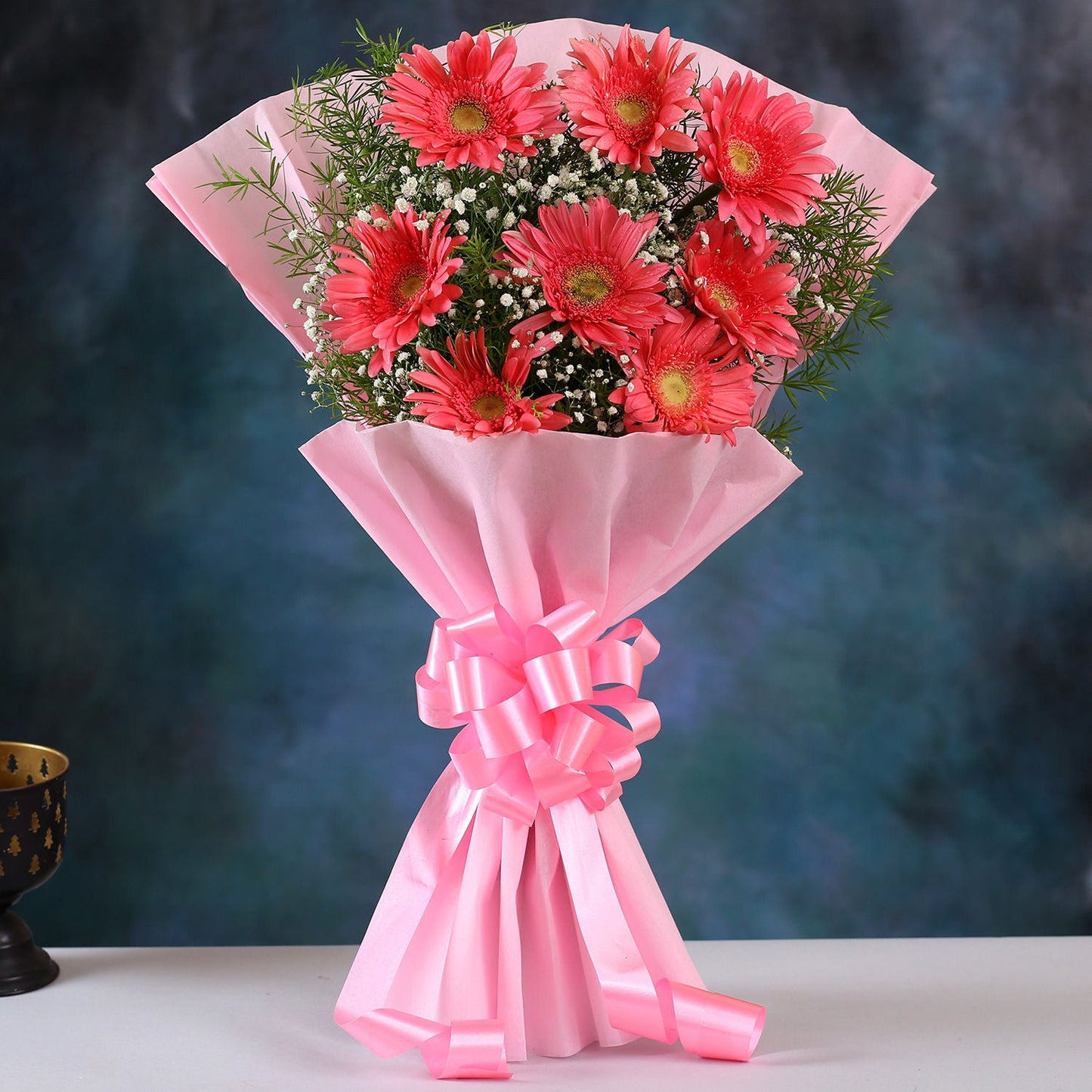 Mixed Brilliance Gerbera Blossoms