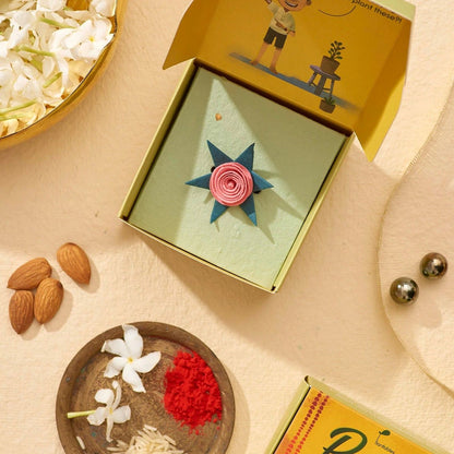 Plantable Rose Rakhi Gift