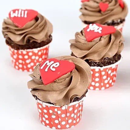 Propose Special Chocolate Cup Cake