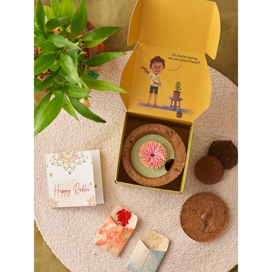 Punny Bond Plantable Rakhi N Eco Friendly Gift Set 1