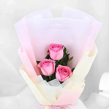 Romantic Pink Rose Arrangement