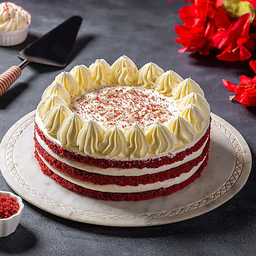 Rich Red Velvet Cake