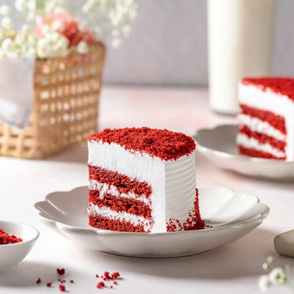 Red Velvet Fresh Cream Cake