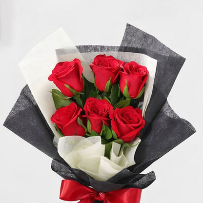 Lovely Red Rose Bouquet