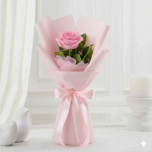 Pink Single Roses Rosy Blooms