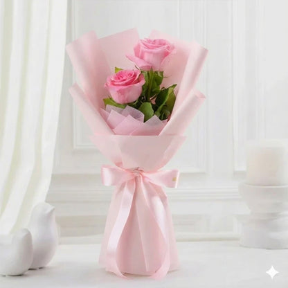 Pink Roses Rosy Blooms